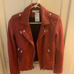 IRO slim fit biker jacket NWT